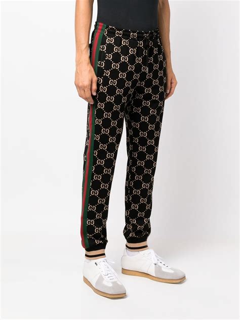 yellow gucci pants womens|Gucci track pants women's.